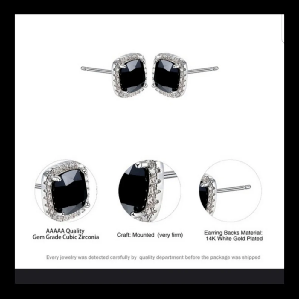 BREATHTAKING!!! BARBIE PINK  Halo Cut CZ stud earrings - Picture 3 of 9